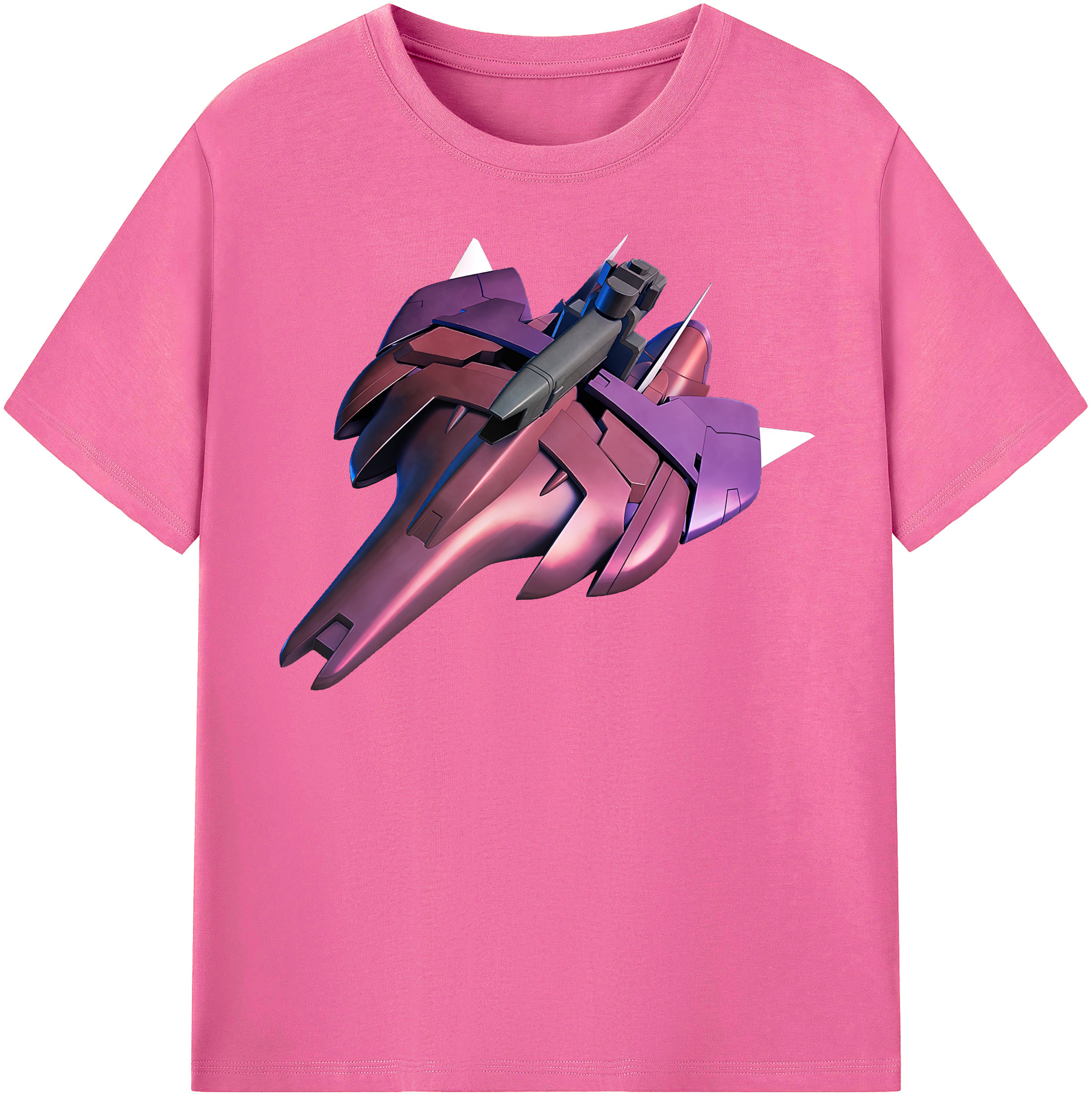 （画像用） 機動戦士ガンダム Mobile Suit Gundam レディースカジュアルプリントTシャツ（綿100％）